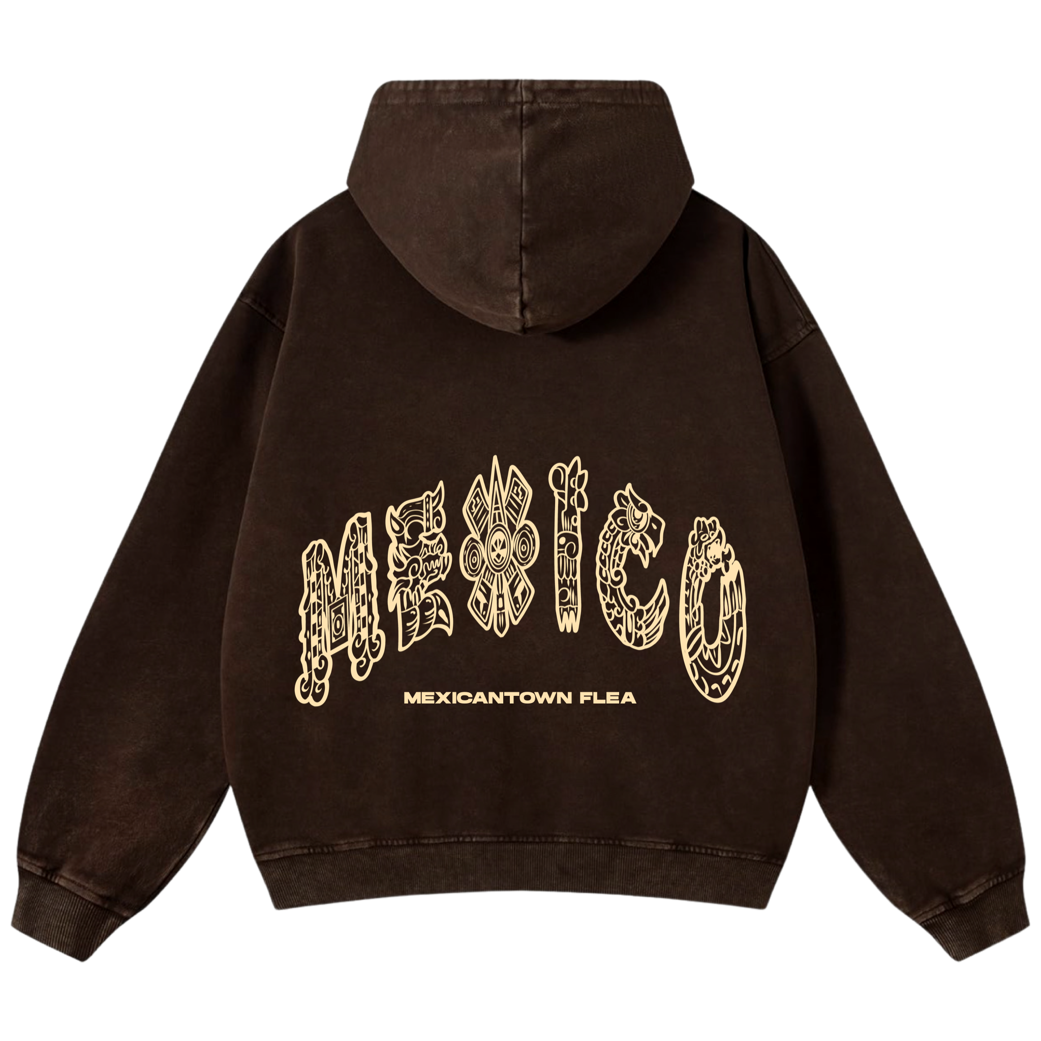 MEXICO HOODIE - BROWN