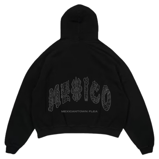 MEXICO HOODIE - BLACK