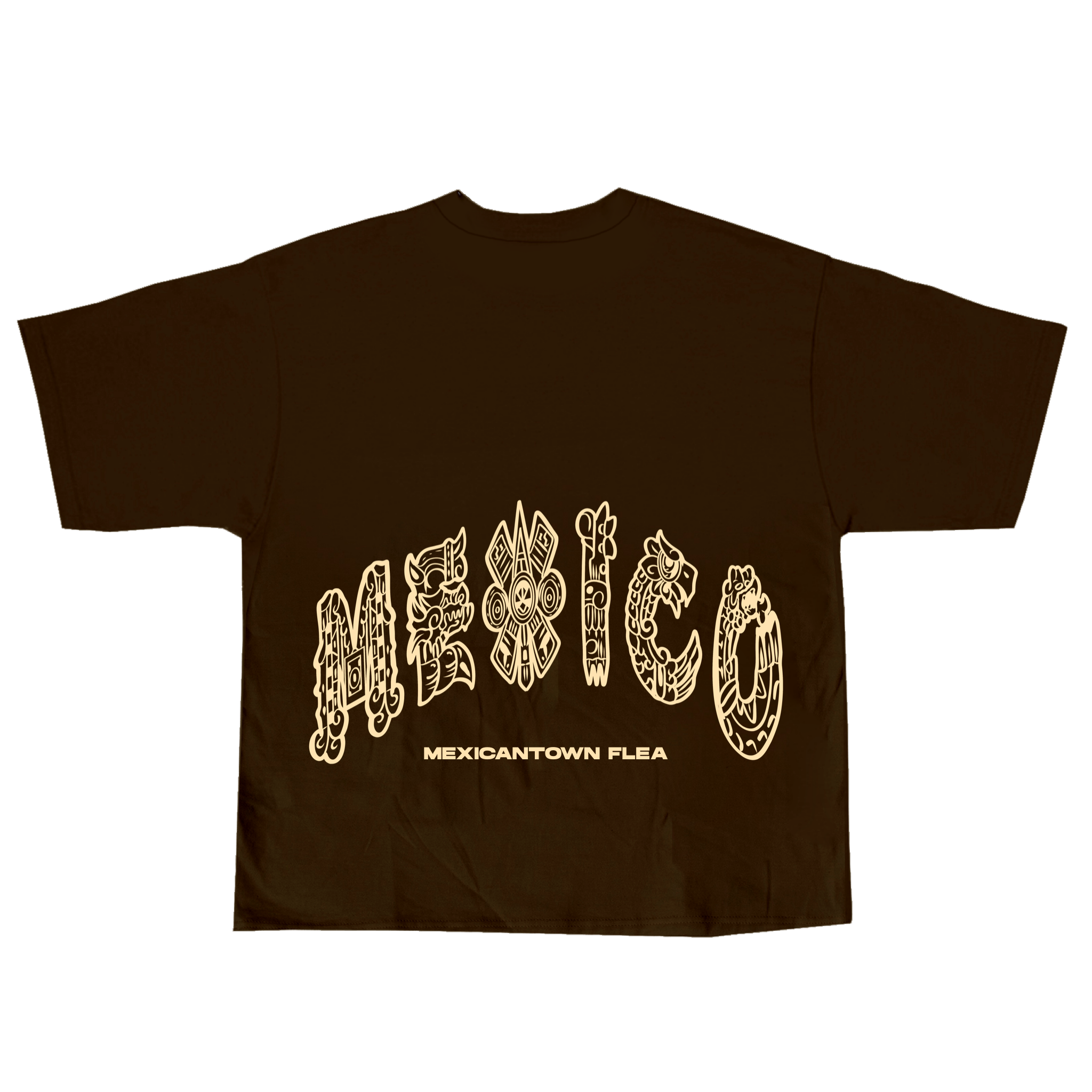 MEXICO T-SHIRT - BROWN