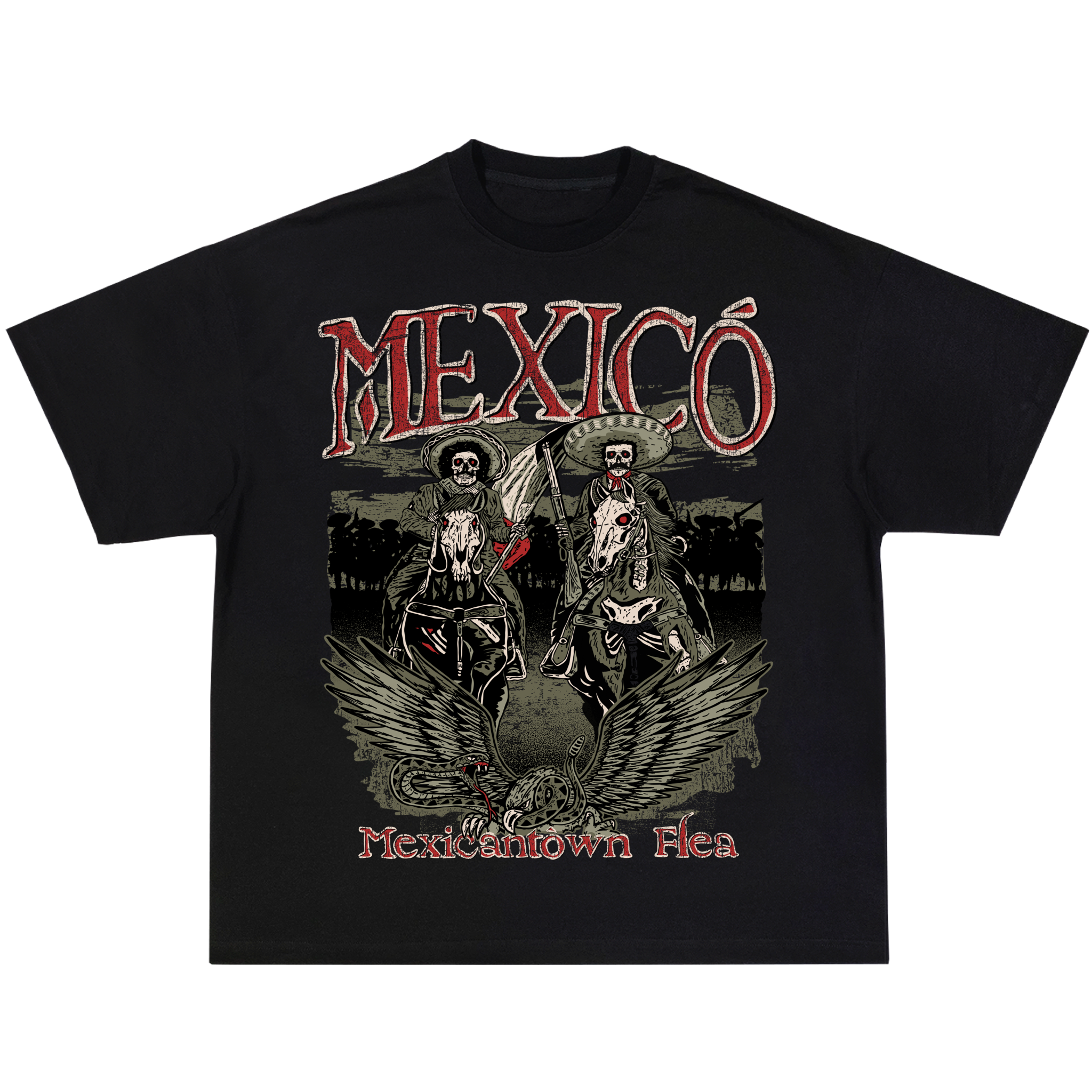 Dos Amigos T-shirt - Black