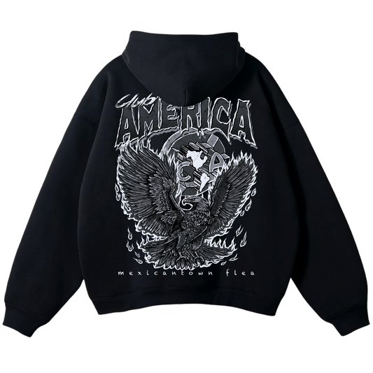 America "Blackout" Hoodie - Black