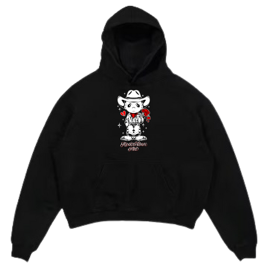 Me Vas A Extrañar Hoodie - Black