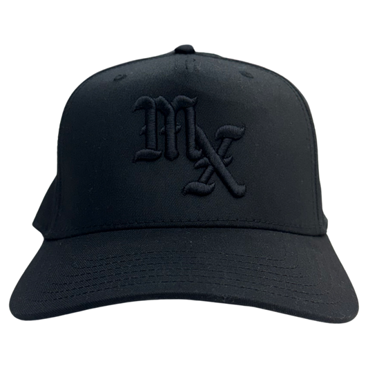 MX ESSENTIAL HAT - BLACK/BLACK