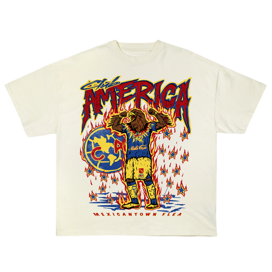 America "Away" T-Shirt - Cream