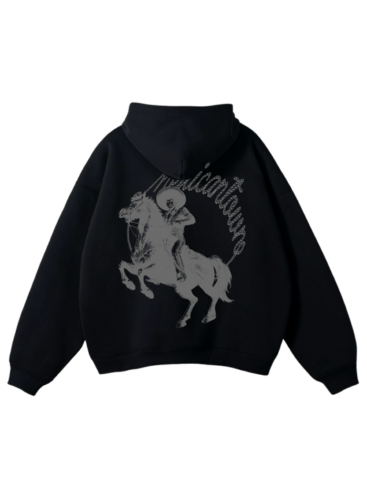 Mexicantown Charro Hoodie - Black