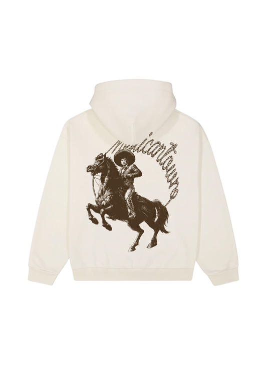 Mexicantown Charro Hoodie -Ivory