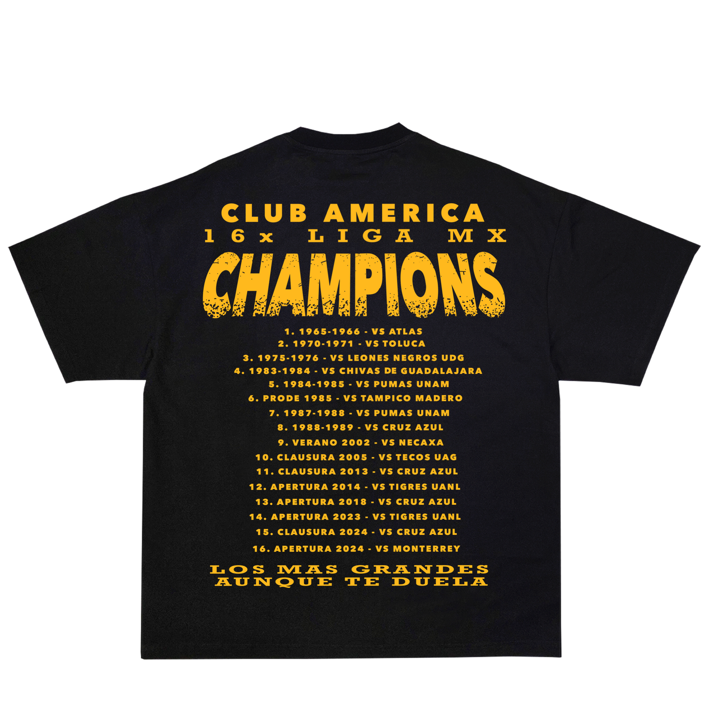 AME 16x Champions T-shirt - Black