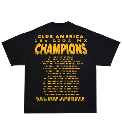 AME 16x Champions T-shirt - Black