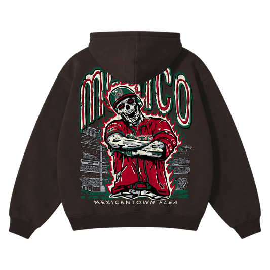 MTF Baseball Hoodie - Brown