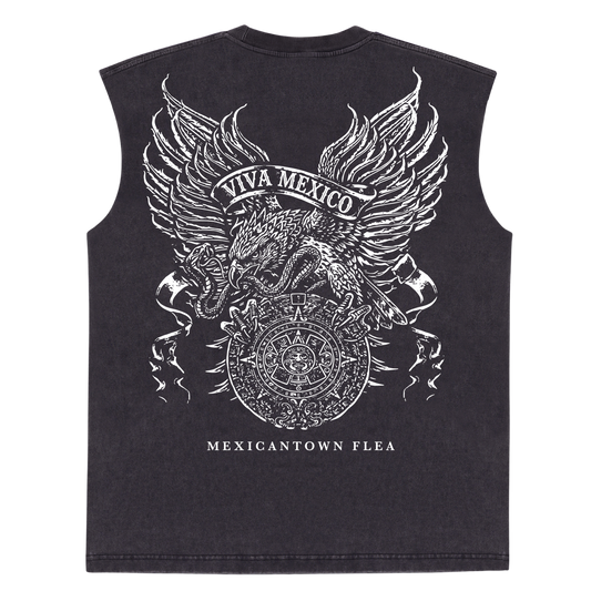 Sangre Maya Cropped Muscle Shirt - Vintage