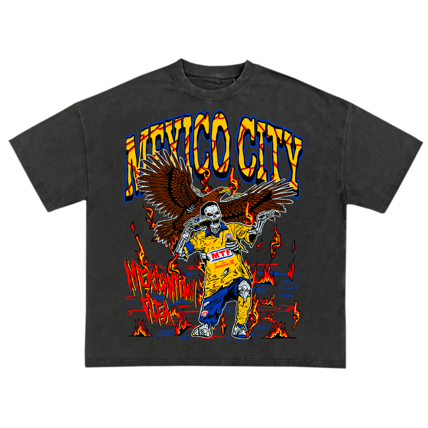 Mexico City T-Shirt - Vintage Black