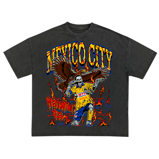 Mexico City T-Shirt - Vintage Black