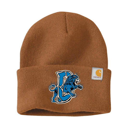 Detroit Football 2.0 Carhartt Beanie - Tan