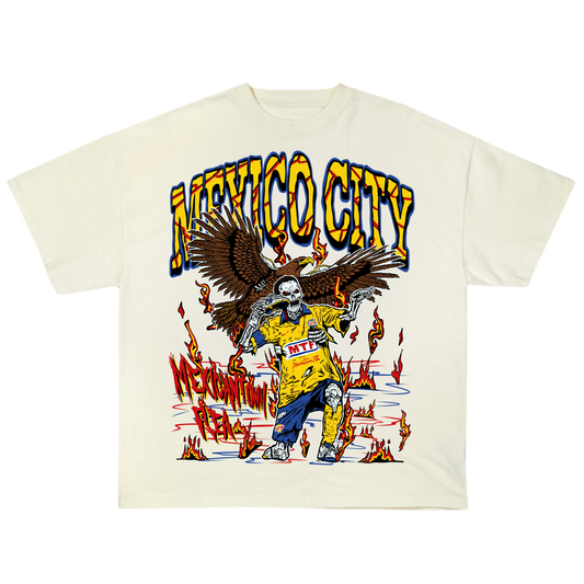 Mexico City T-Shirt - Cream