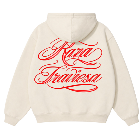 Raza Traviesa - Cream Hoodie