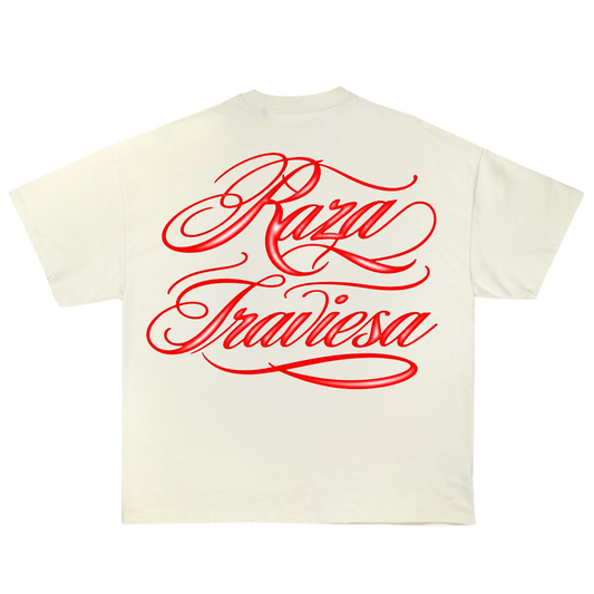 Raza Traviesa T-Shirt - Cream