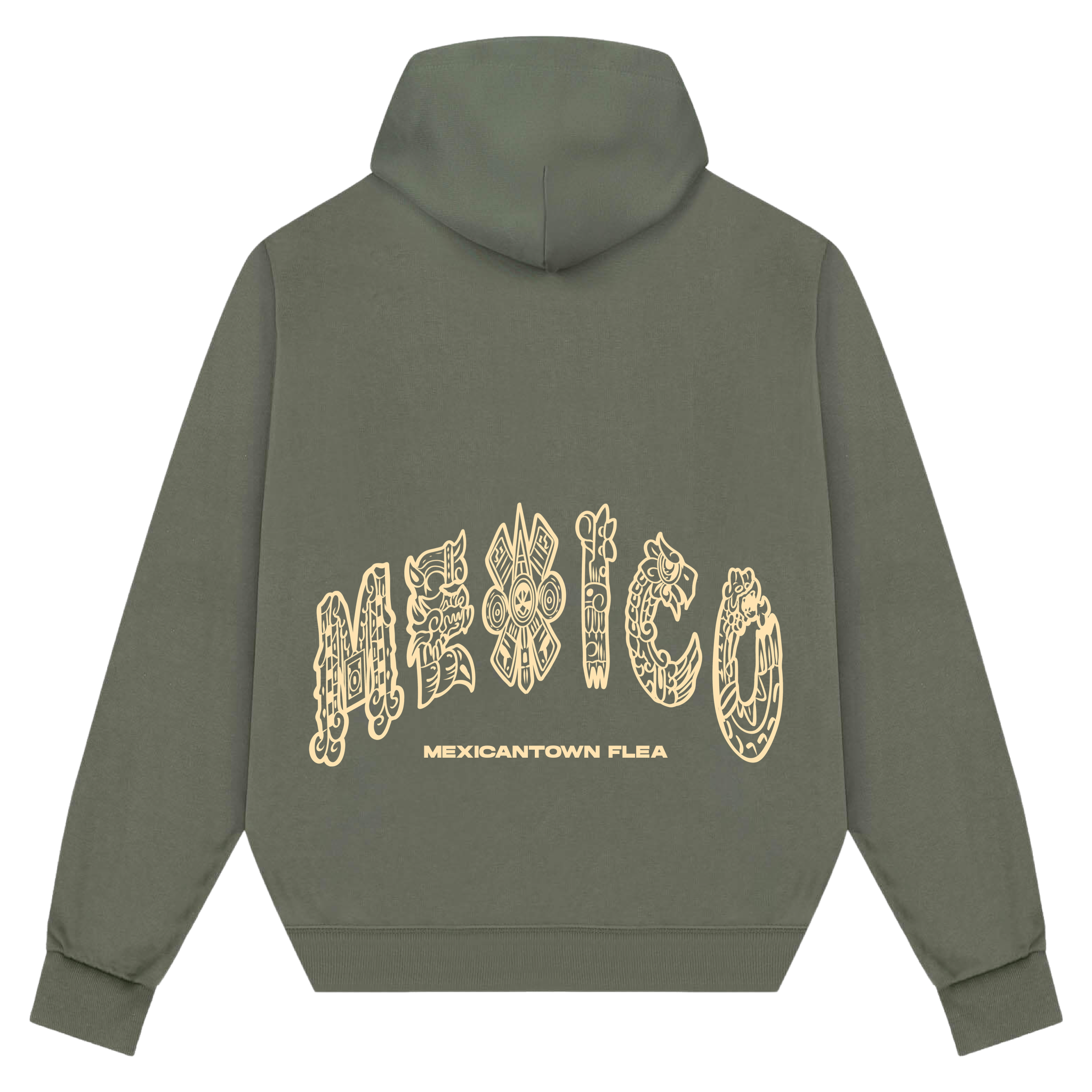 MEXICO HOODIE - OLIVE