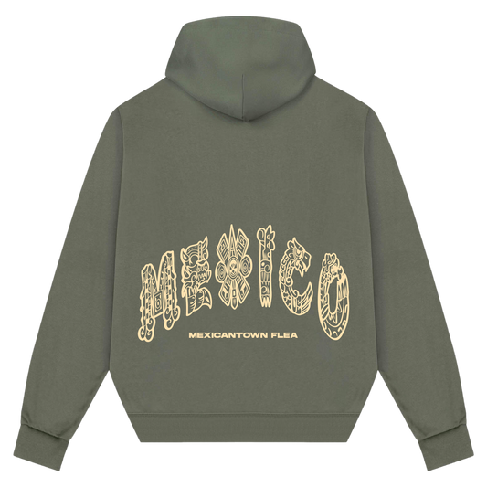 MEXICO HOODIE - OLIVE